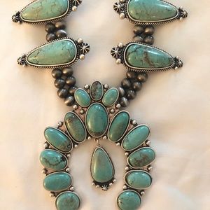 Squash Blossom Statement Necklace